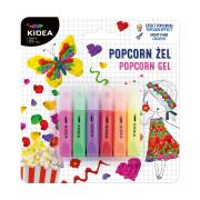 Opakowanie Popcorn żel 6 kolorów KIDEA