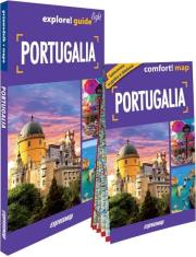 Okładka książki Portugalia light: przewodnik + mapa