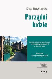 Porządni ludzie. Autor: Kinga Wyrzykowska. Dadada.pl Okładka książki Porządni ludzie