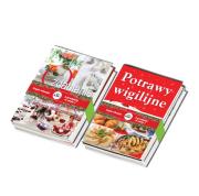 Potrawy wigilijne / Ozdabianie stołów. Autor: Szewczyk Małgorzata. Dadada.pl Okładka książki Potrawy wigilijne / Ozdabianie stołów