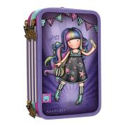 Opakowanie Potrójny Piórnik z Wyposażeniem Gorjuss Fairground