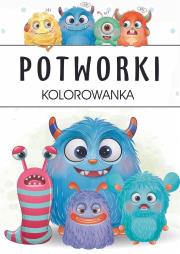 Okładka książki Potworki. Kolorowanka