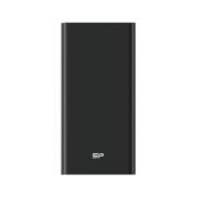 Okładka książki Powerbank Silicon Power QP60 10000mAh QC3.0+PD 1x USB-C, 2x USB-A, czarny