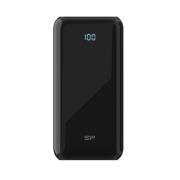 Opakowanie Powerbank Silicon Power QS28 20000mAh LCD QC3.0+PD 2x USB A, 1x mUSB + 1x USB C, czarny