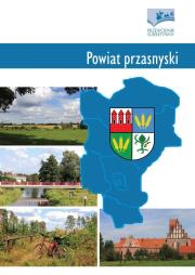 Powiat przasnyski. Autor: Kielak Bernard. Dadada.pl Okładka książki Powiat przasnyski