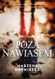 Poza nawiasem. Autor: Marzena Hryniszak. Dadada.pl Okładka książki Poza nawiasem