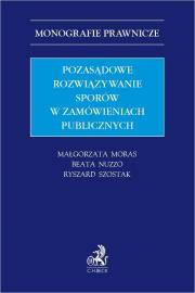 Okładka książki Pozasądowe rozwiązywanie sporów...