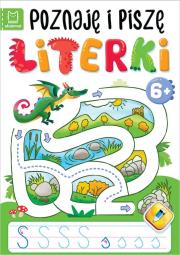 Okładka książki Poznaję i piszę literki 6+