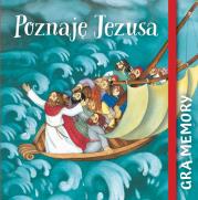 Poznaję Jezusa. Gra memory. Autor: Yvonne Hoppe-Engbring. Dadada.pl Okładka książki Poznaję Jezusa. Gra memory