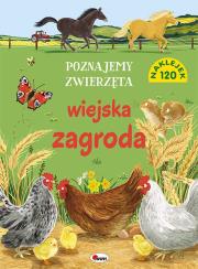 Poznajemy zwierzęta Wiejska zagroda. Autor: Opracowanie zbiorowe. Dadada.pl Okładka książki Poznajemy zwierzęta Wiejska zagroda