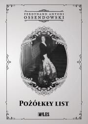 Okładka książki Pożółkły list