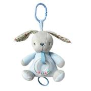 Opakowanie Pozytywka króliczek niebieski 18cm