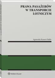 Okładka książki Prawa pasażerów w transporcie lotniczym