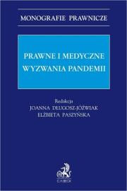Okładka książki Prawne i medyczne wyzwania pandemii