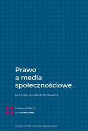 Prawo a media społecznościowe. Autor: Opracowanie zbiorowe. Dadada.pl Okładka książki Prawo a media społecznościowe