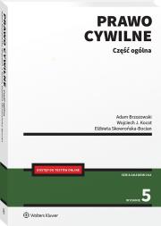 Okładka książki Prawo cywilne. Część ogólna