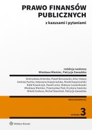 Prawo finansów publicznych z kazusami i pytaniami. Autor: Andrzej Huchla, Zawadzka Patrycja, Antonów Dobrosława, Borszowski Paweł, Srokosz Witold, Sawicka Krystyna, Miemiec Wiesława Maria, Pest Przemysław, Lenio Paweł, Kopyściański Marek, Kowalczyk Rafał, Kopyściańska Katarzyna, Stawiński Michał, Halasz Artur. Dadada.pl Okładka książki Prawo finansów publicznych z kazusami i pytaniami