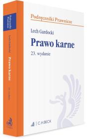 Prawo karne z testami online w.23. Autor:   Praca zbiorowa. Dadada.pl Okładka książki Prawo karne z testami online w.23
