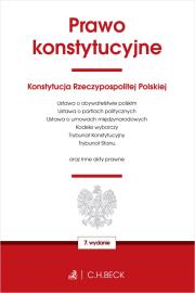Prawo konstytucyjne oraz ustawy towarzyszące. Autor: Opracowanie zbiorowe. Dadada.pl Okładka książki Prawo konstytucyjne oraz ustawy towarzyszące