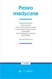 Okładka książki Prawo medyczne oraz inne akty prawne wyd. 2022