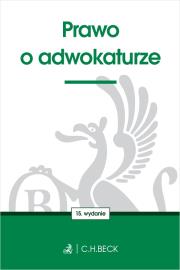 Okładka książki Prawo o adwokaturze