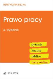 Okładka książki Prawo pracy. Pytania. Kazusy. Tablice. Testy online