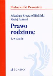 Prawo rodzinne. Autor: dr Arkadiusz Krzysztof Bieliński, UwB, dr Maciej Pannert. Dadada.pl Okładka książki Prawo rodzinne