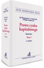 Okładka książki Prawo rynku kapitałowego Komentarz T.1 wyd. 4