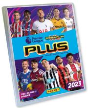 Premiere League Plus 2023 album kolekcjonerski. Wydawca: Panini. Dadada.pl Opakowanie Premiere League Plus 2023 album kolekcjonerski