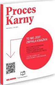 Proces karny. Autor: Bogusław Gąszcz. Dadada.pl Okładka książki Proces karny