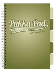 Opakowanie Project Book Olive Green A4/200K kratka oliwkowy