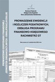 Prowadzenie ewidencji i rozliczeń podatkowyh EKA05. Autor: Bożena Padurek, Ewa Janiszewska Świderska, Małgor. Dadada.pl Okładka książki Prowadzenie ewidencji i rozliczeń podatkowyh EKA05