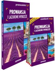 Prowansja i Lazurowe Wybrzeże 2w1. Autor: Hanaf Grażyna, Jabłoński Piotr, Magdalena Wolak. Dadada.pl Okładka książki Prowansja i Lazurowe Wybrzeże 2w1