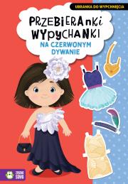 Przebieranki wypychanki. Na czerwonym dywanie. Autor:   Praca zbiorowa. Dadada.pl Okładka książki Przebieranki wypychanki. Na czerwonym dywanie