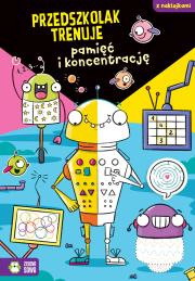 Okładka książki Przedszkolak trenuje pamięć i koncentrację