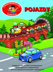 Okładka książki Przedszkolaki poznają. Pojazdy
