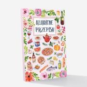 Opakowanie Przepiśnik. Ulubione przepisy różowy
