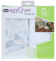 Opakowanie Prześcieradło Next2me Forever grey sheep 2szt