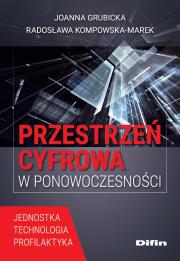 Okładka książki Przestrzeń cyfrowa w ponowoczesności