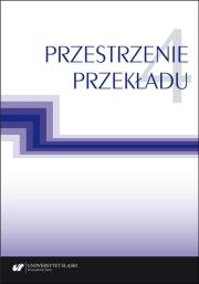 Okładka książki Przestrzenie przekładu T. 4