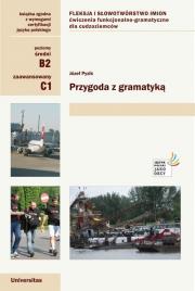Przygoda z gramatyką. Fleksja i słowotwórstwo... Autor: Pyzik Józef. Dadada.pl Okładka książki Przygoda z gramatyką. Fleksja i słowotwórstwo..