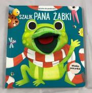 Przyjaciele do poduszki. Szalik pana żabki. Autor: Opracowanie zbiorowe. Dadada.pl Okładka książki Przyjaciele do poduszki. Szalik pana żabki