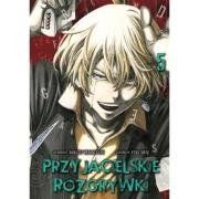Przyjacielskie rozgrywki. Tom 5. Autor: Yuuki Satou, Mikoto Yamaguchi. Dadada.pl Okładka książki Przyjacielskie rozgrywki. Tom 5