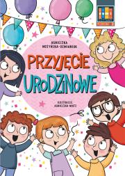 Przyjęcie urodzinowe. Sami czytamy. Poziom 2 (klasy 0-3). Autor: Nożyńska-Demianiuk Agnieszka. Dadada.pl Okładka książki Przyjęcie urodzinowe. Sami czytamy. Poziom 2 (klasy 0-3)