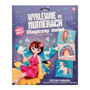 Opakowanie Przyklejanie po numerach. Magiczny świat