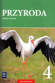 Przyroda 4 Zeszyt ćwiczeń. Autor: Gromek Ewa, Kłos Ewa, Kofta Wawrzyniec. Dadada.pl Okładka książki Przyroda 4 Zeszyt ćwiczeń