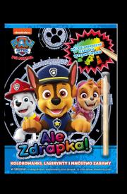 Okładka książki Psi Patrol Ale zdrapka! cz. 4