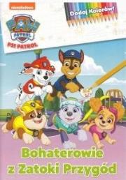 Opakowanie Psi Patrol Dodaj kolorów. Bohaterowie z Zatoki...