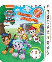 Okładka książki Psi Patrol. Kolorowanki naklejanki cz.3