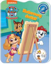 Okładka książki Psi Patrol. Kolorowanki Naklejanki Kolorowy świat